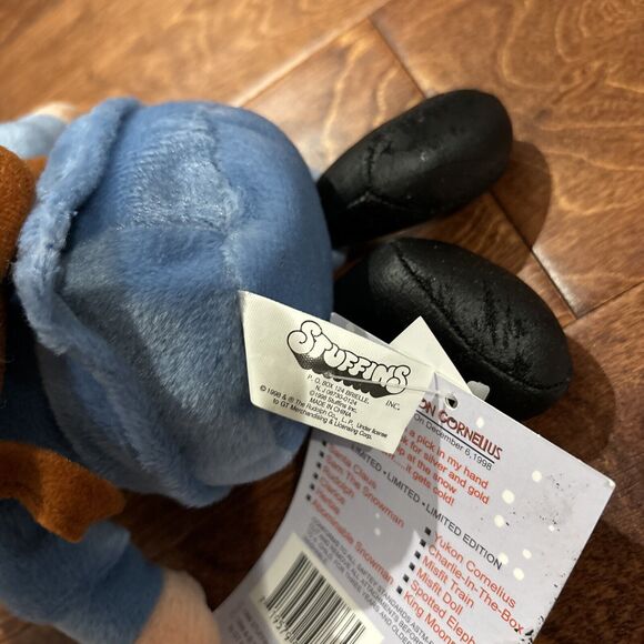 CVS Stuffins YUKON CORNELIUS Rudolph Island of Misfit Toys Plush 1998 with Tags - Picture 7 of 10